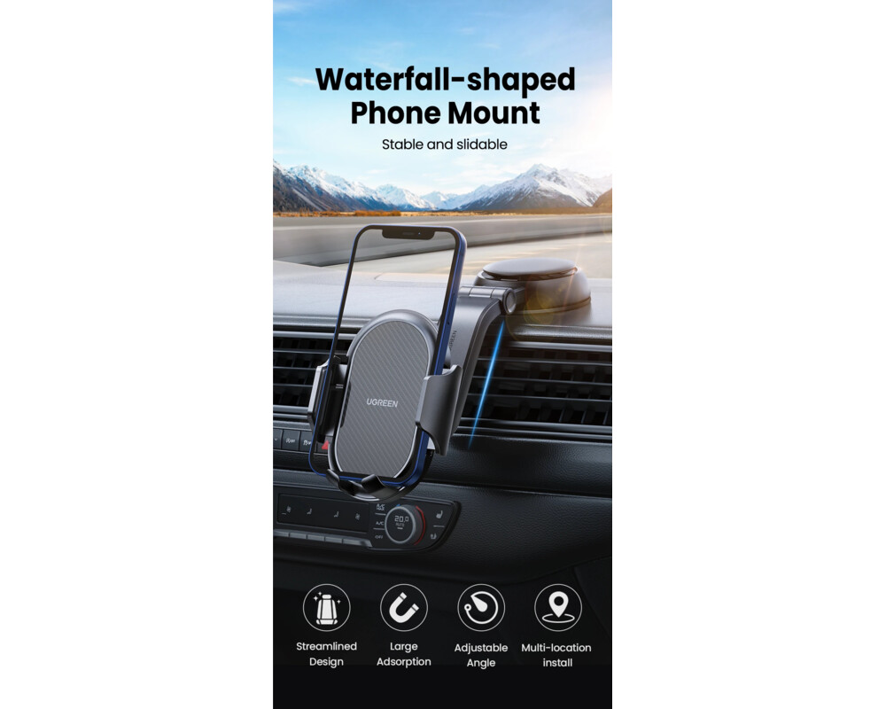 Стойка Ugreen Car Phone Holder LP405 - 20473 9