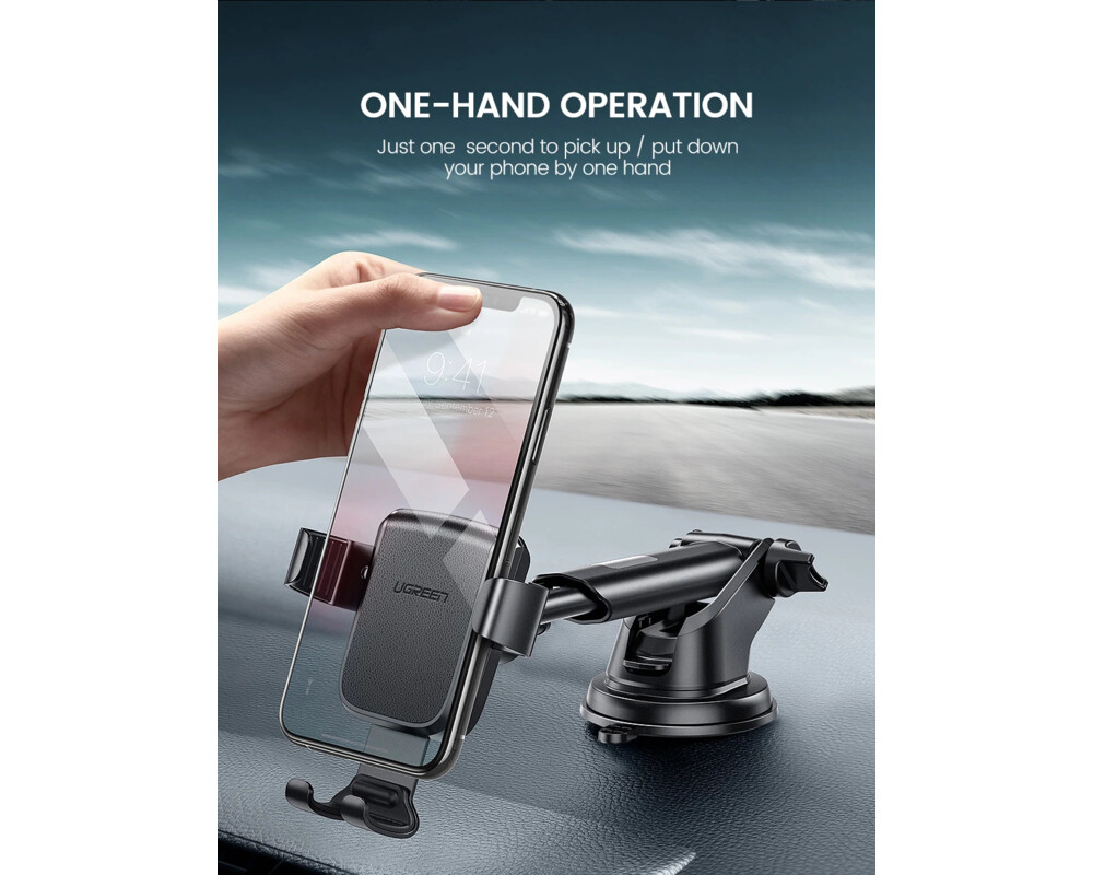 Стойка Ugreen Car Phone Holder LP200 - 60990B 7