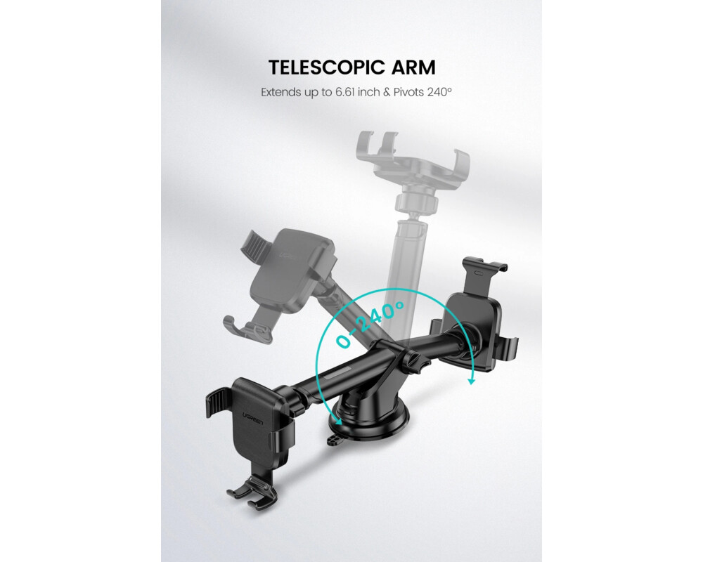 Стойка Ugreen Car Phone Holder LP200 - 60990B 3