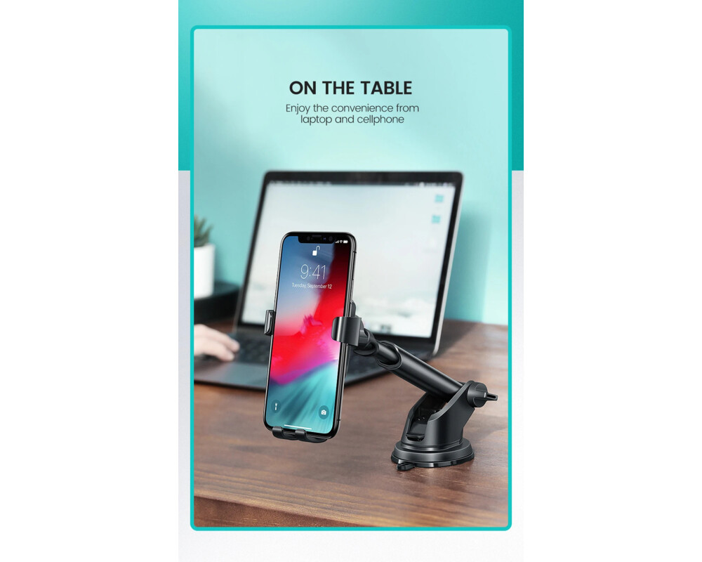 Стойка Ugreen Car Phone Holder LP200 - 60990B 10