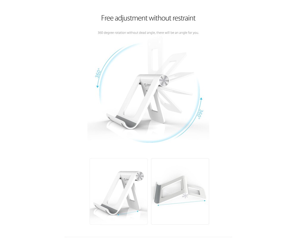 Стойка Orico за бюро Phone/Tablet Holder - PH2-... 12