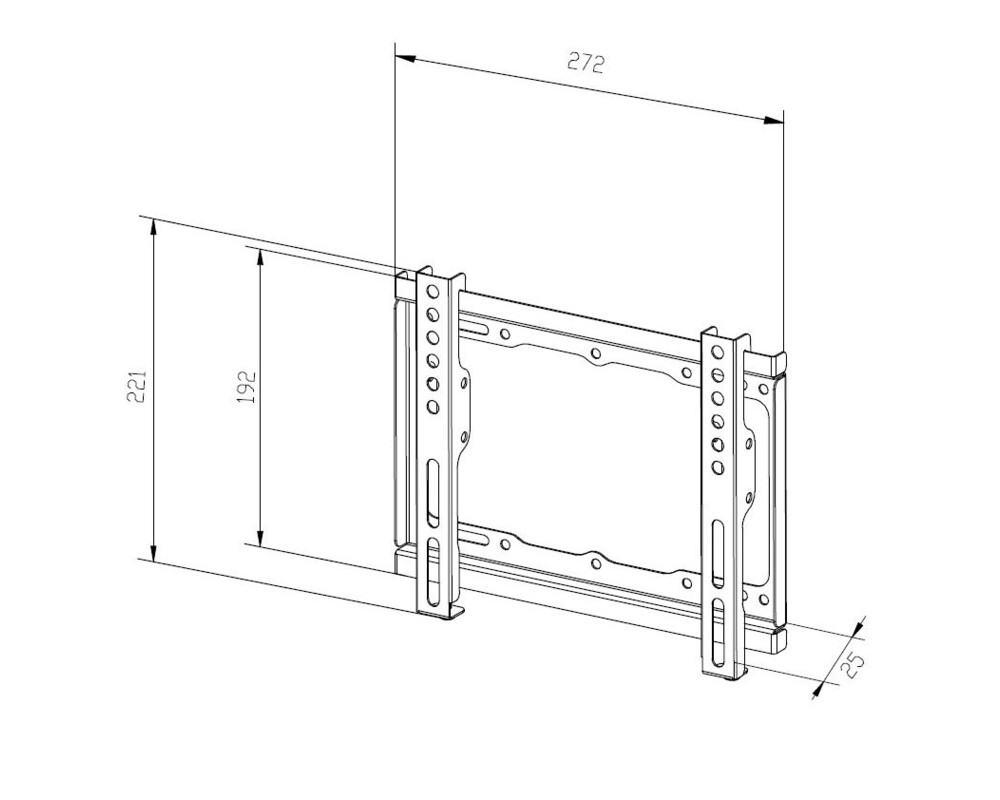 Стойка Makki стенна - SF1 - Fixed 3
