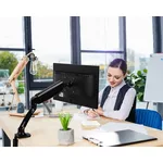Стойка Makki - GL501 Aluminuim Black - 1 Monitor 4