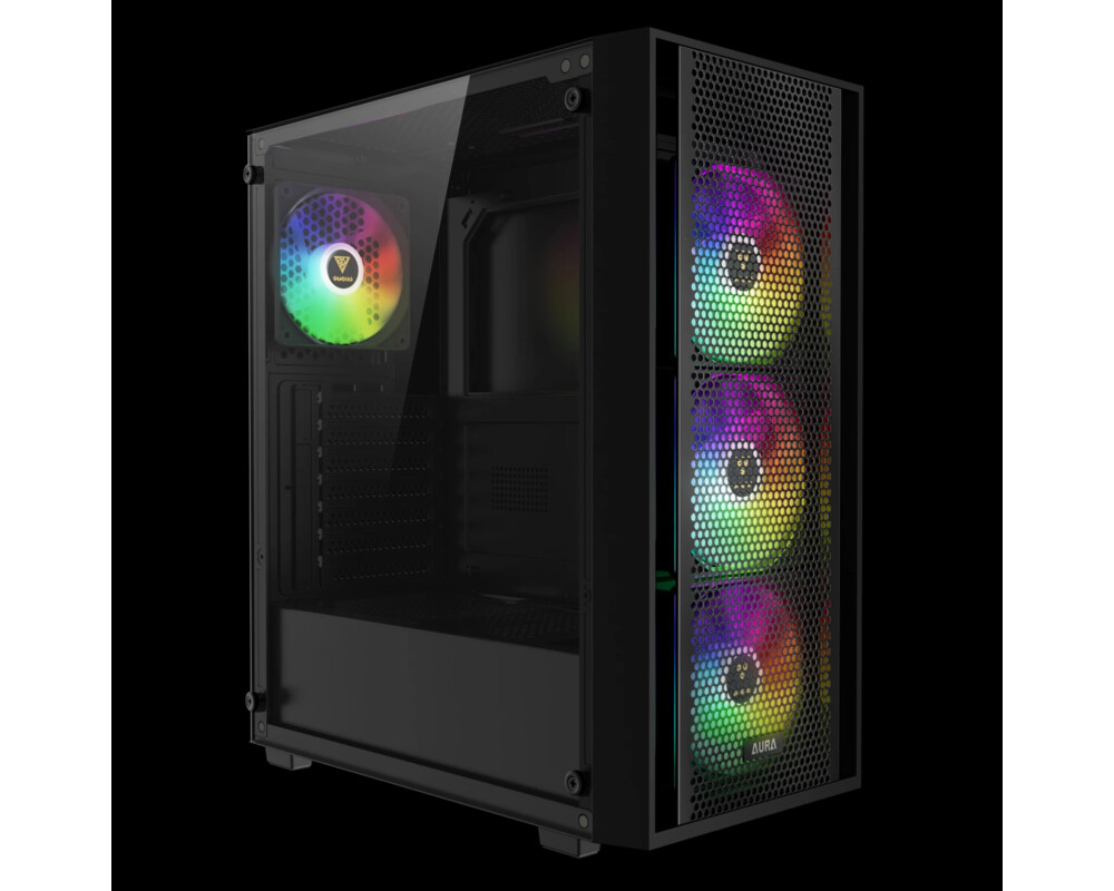 Кутия Gamdias ATX - AURA GC2 Elite - Mesh 2