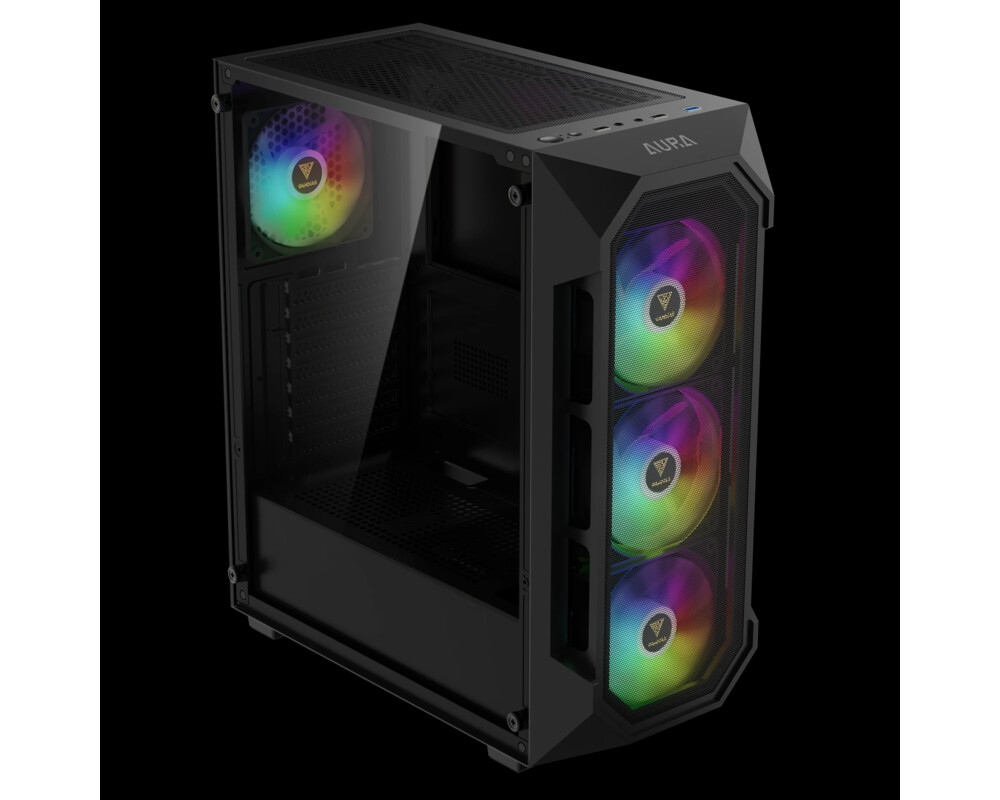 Кутия Gamdias ATX - AURA GC1 Elite - Mesh 4