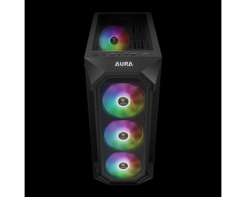 Кутия Gamdias ATX - AURA GC1 Elite - Mesh 3