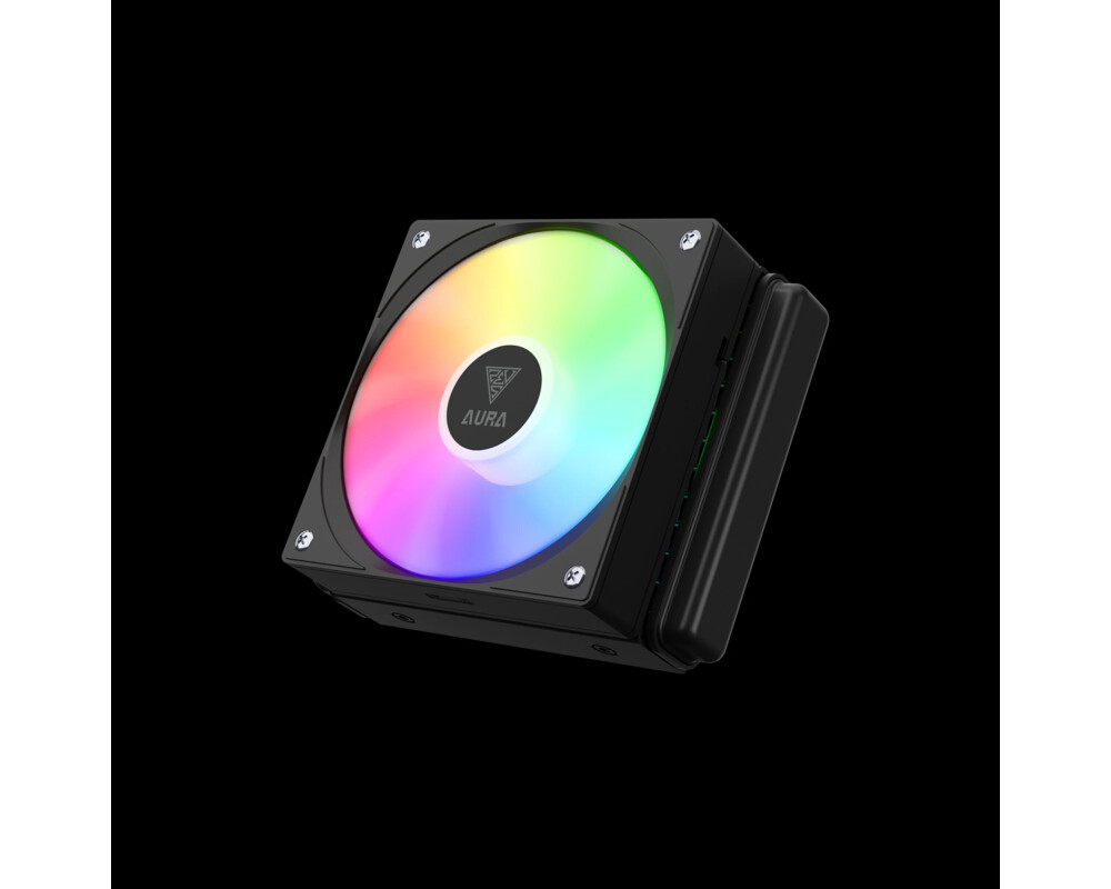 Охладител за процесор Gamdias 120mm - AURA GL120 v2 Black - aR... 6