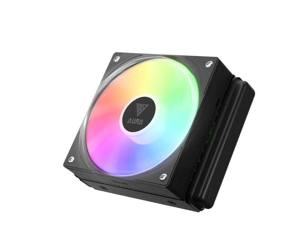 Охладител за процесор Gamdias 120mm - AURA GL120 v2 Black - aR... 12