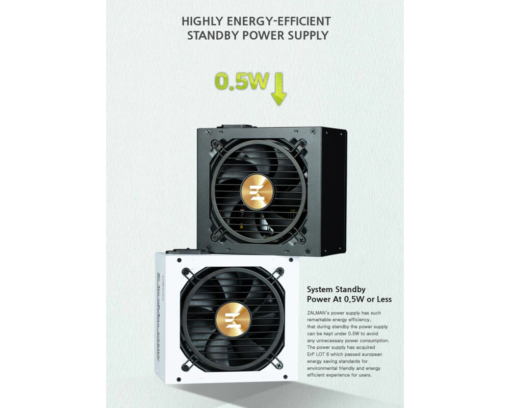 Захранване Zalman TeraMax ATX 3.0 750W Gold White -... 17