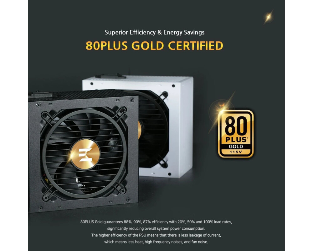 Захранване Zalman TeraMax ATX 3.0 750W Gold White -... 11