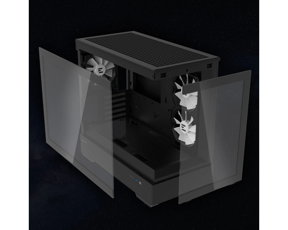 Кутия Zalman mATX - P30 Black - aRGB 26