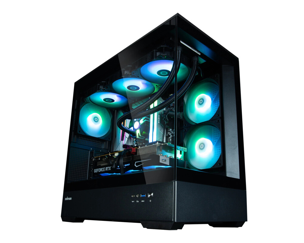 Кутия Zalman mATX - P30 Black - aRGB 4