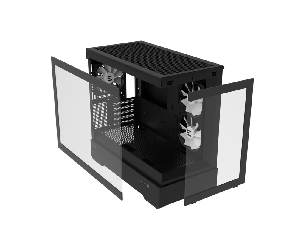 Кутия Zalman mATX - P30 Black - aRGB 8