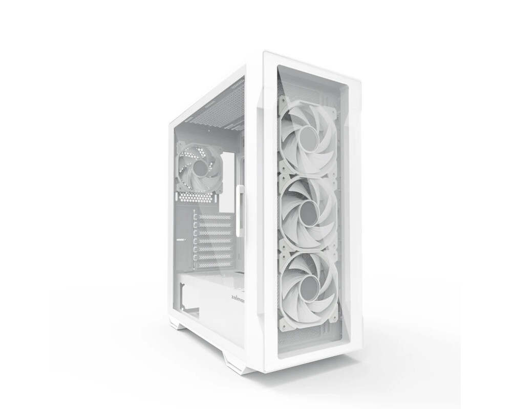 Кутия Zalman ATX - I3 NEO TG White - aRGB 5