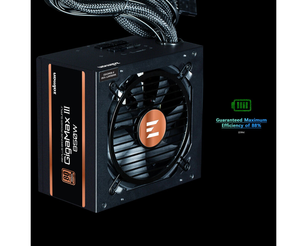 Захранване Zalman GigaMax III ATX 3.0 850W 80+ Bronze 16