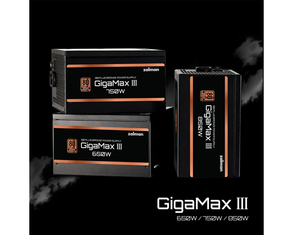 Захранване Zalman GigaMax III ATX 3.0 750W  80+ Bronze 16