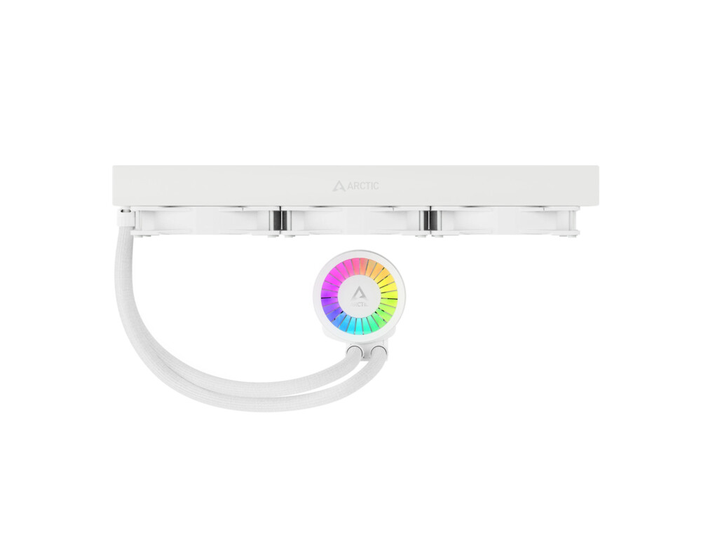 Охладител за процесор Arctic Liquid Freezer III 420 White A-RGB, ACFRE00153A 3