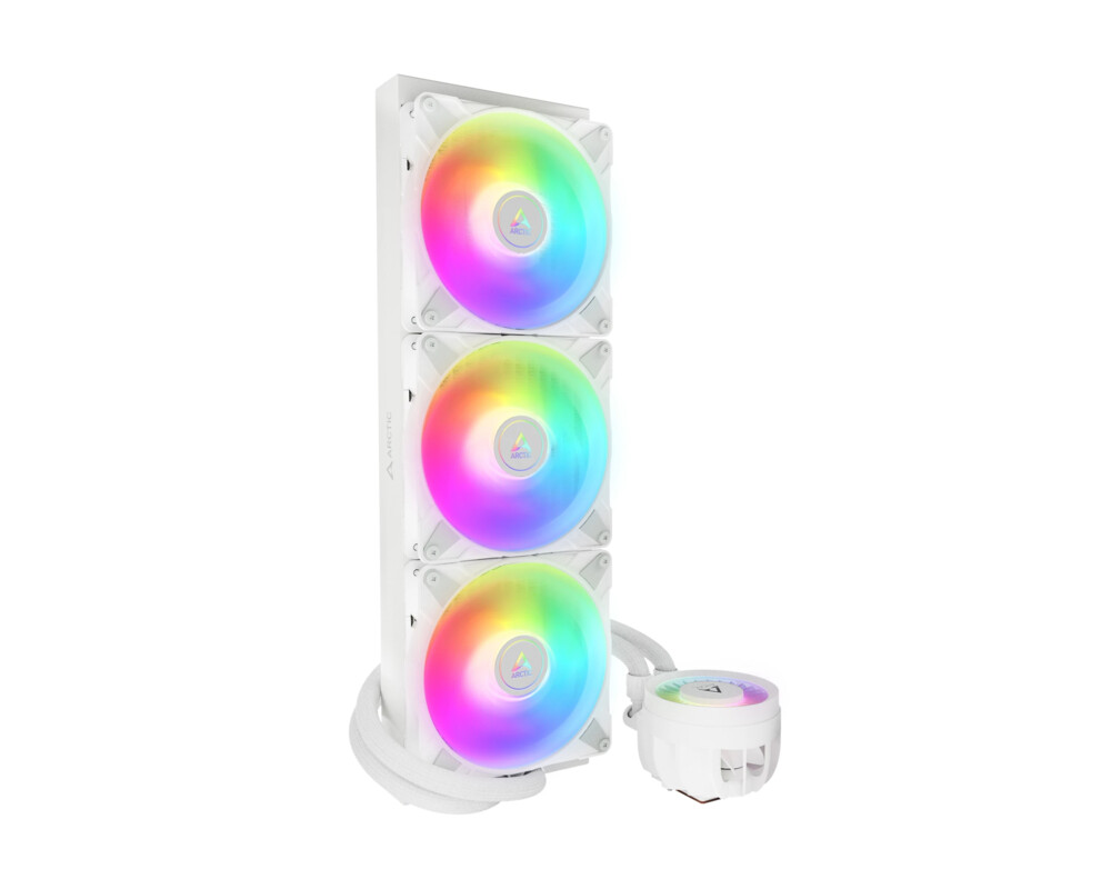 Охладител за процесор Arctic Liquid Freezer III 420 White A-RGB, ACFRE00153A 2