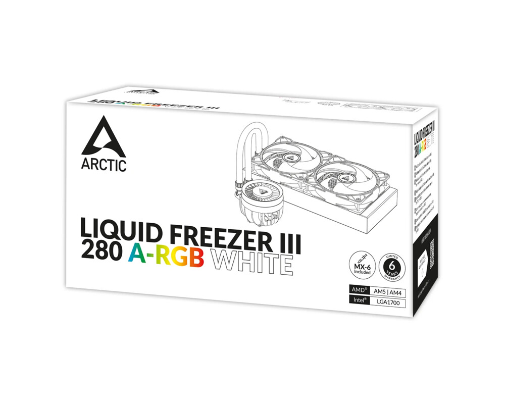 Охладител за процесор Arctic Liquid Freezer III 280 A-RGB Whit... 16