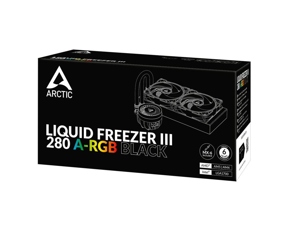Охладител за процесор Arctic Liquid Freezer III 280 A-RGB Blac... 17