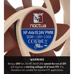 Вентилатор Noctua 40x40x10mm 24V - NF-A4x10-24V-PWM 8