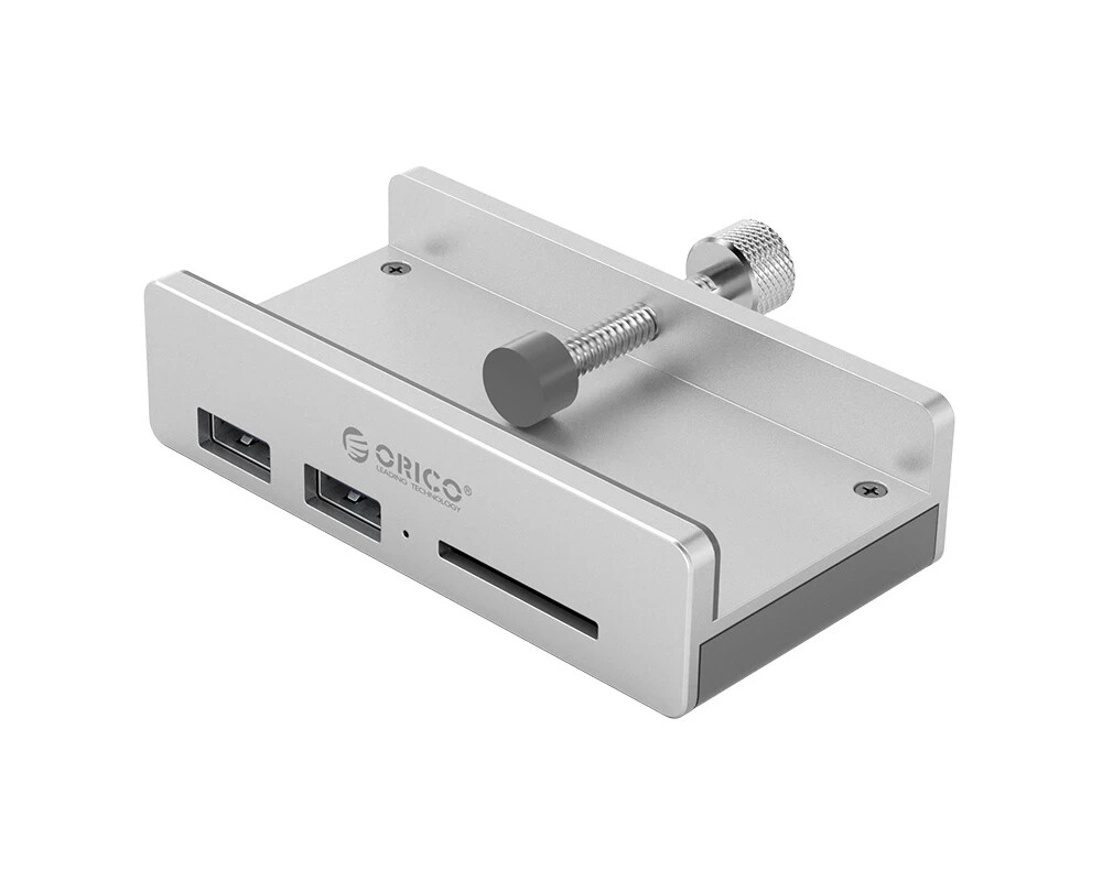 USB хъб Orico USB 3.0 HUB Clip Type 2 port 4