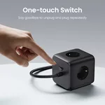 Разклонител Ugreen Power Strip DigiNest Cube 65W - 3 x Schuko 10