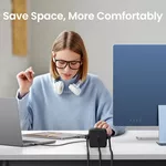 Разклонител Ugreen Power Strip DigiNest Cube 65W - 3 x Schuko 12