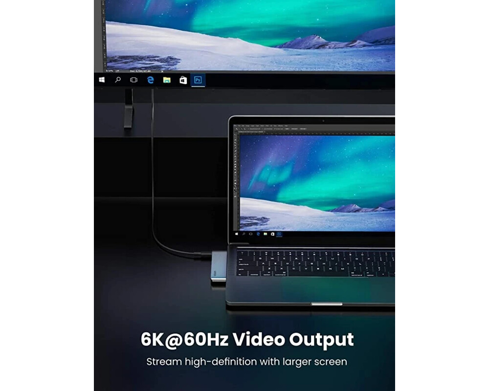 USB хъб Ugreen HUB for Apple Macbook Pro/Air USB3.1 Type-C x 2 - USB3.0 x 2 7