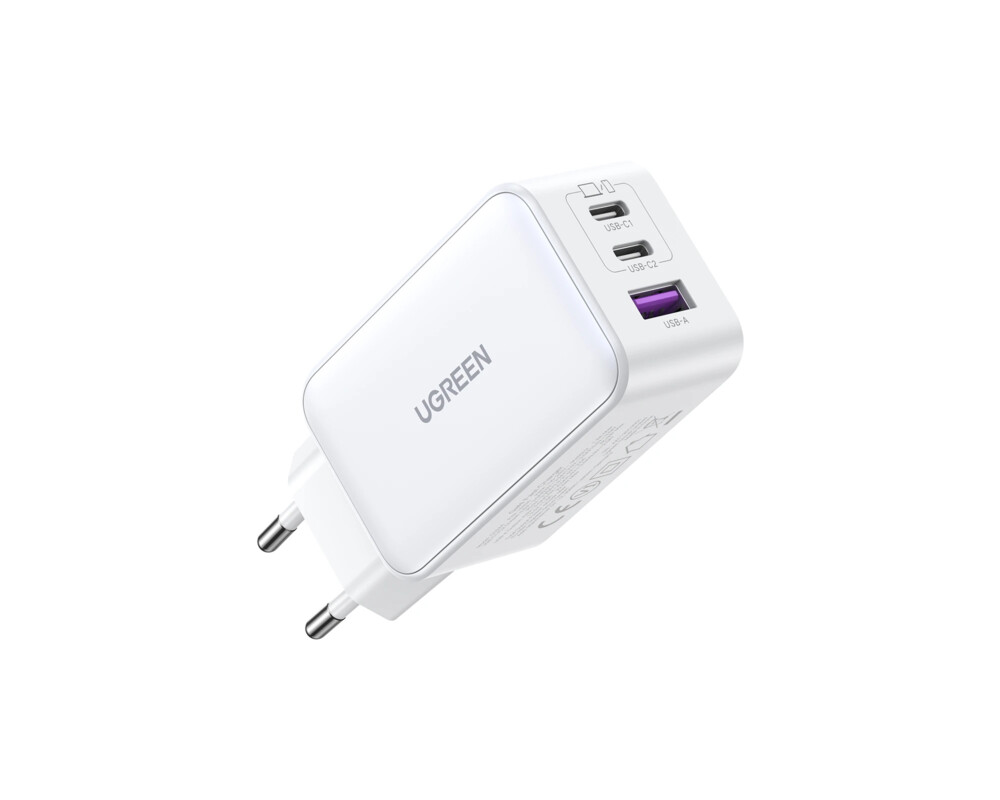 Зарядно Ugreen универсално за стена Charger Wall 65W GaN CD244 2