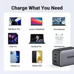 Зарядно Ugreen универсално за стена Charger Wall 65W GaN CD244 6