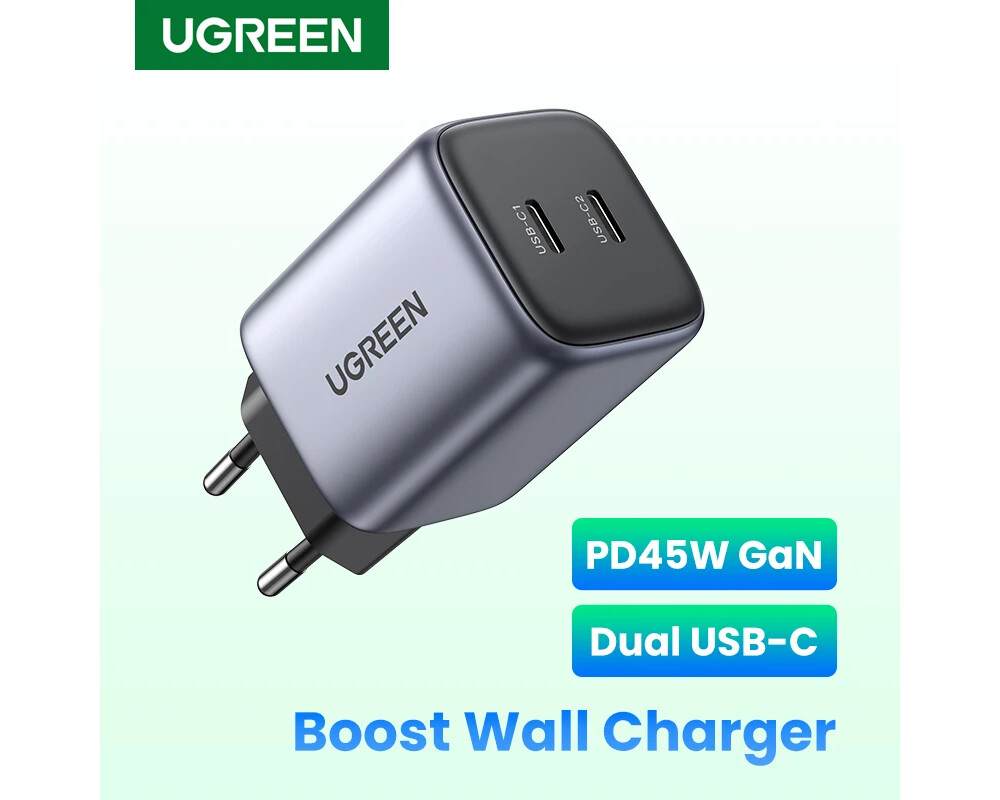 Зарядно Ugreen универсално за стена Charger Wall... 3