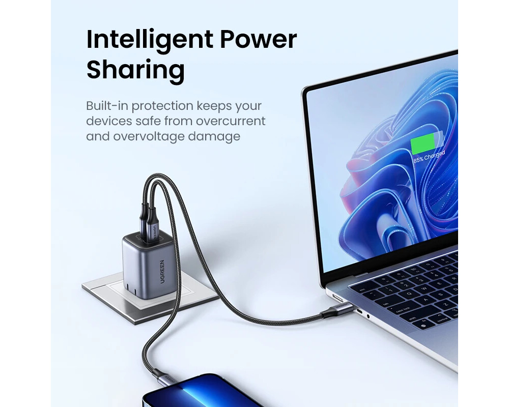 Зарядно Ugreen универсално за стена Charger Wall... 6