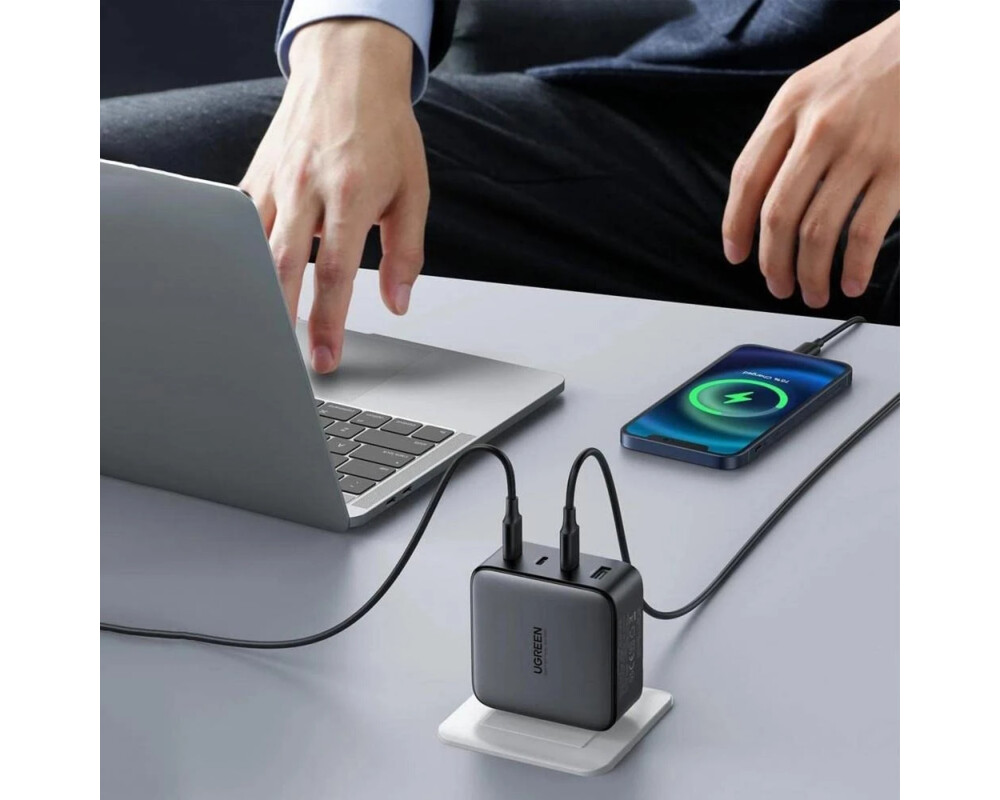 Зарядно Ugreen универсално за стена Charger Wall 100W GaN Nexode CD226 6