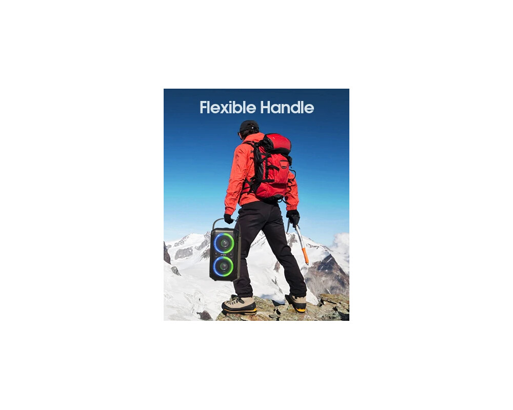 Тонколони W-King Блутут парти колона Bluetooth Party Speaker - T9 Black - 80W 13