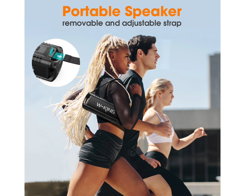 Тонколони W-King Блутут мобилна колонка Bluetooth... 26