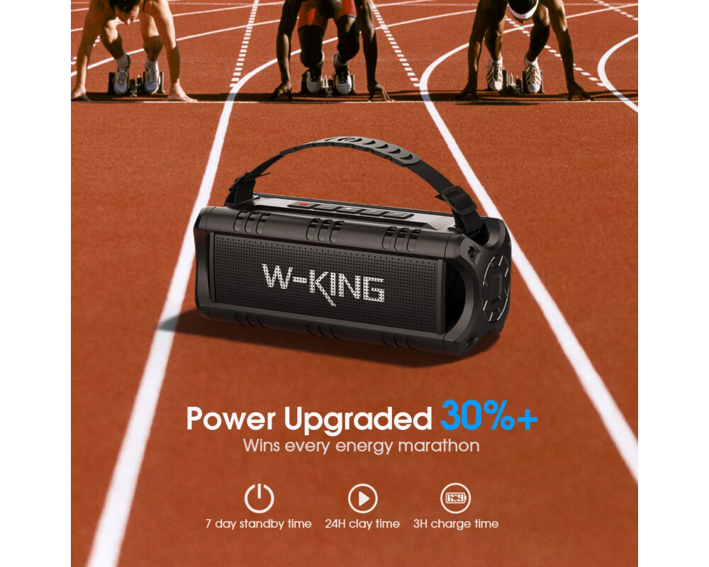 Тонколони W-King Блутут мобилна колонка Bluetooth... 17