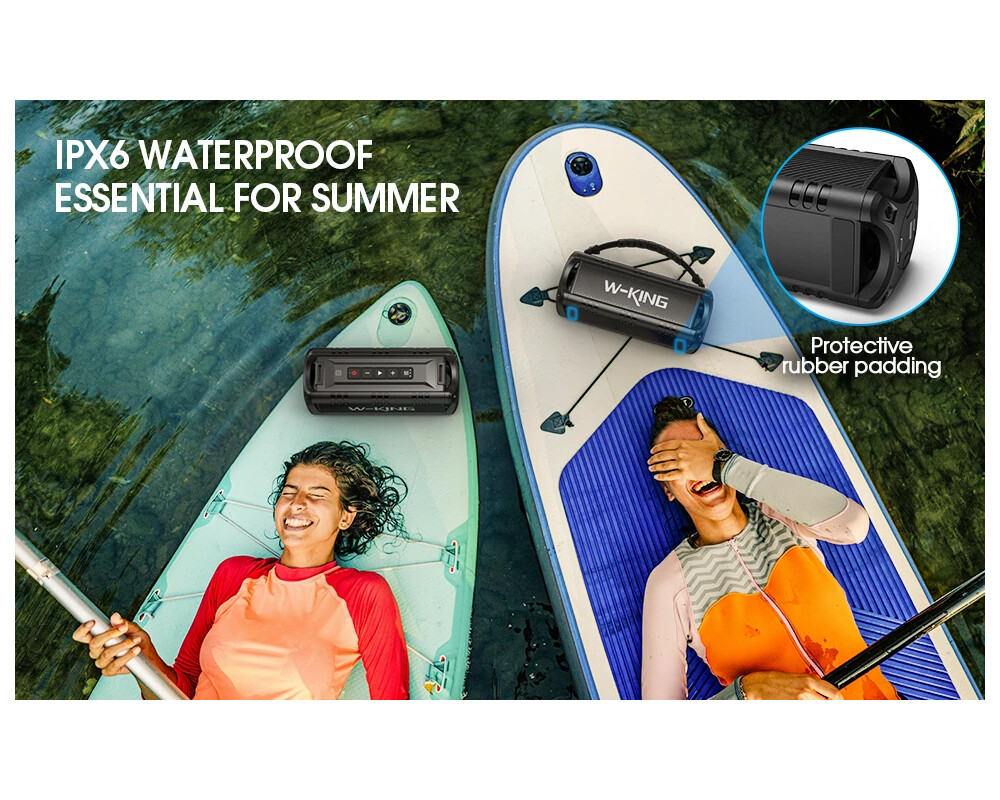 Тонколони W-King Блутут мобилна колонка Bluetooth... 14