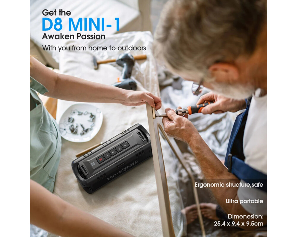 Тонколони W-King Блутут мобилна колонка Bluetooth... 20