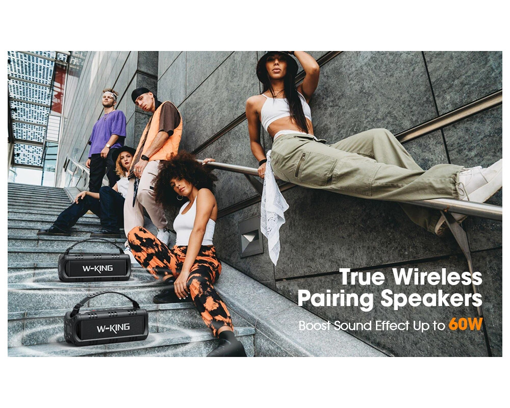 Тонколони W-King Блутут мобилна колонка Bluetooth... 2