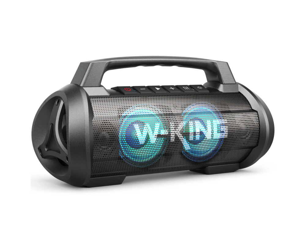 Тонколони W-King Блутут мобилна парти колонка Bluetooth Party Speaker - D10 Black - 70W 27