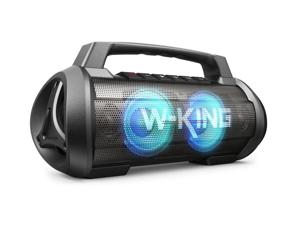 Тонколони W-King Блутут мобилна парти колонка Bluetooth Party Speaker - D10 Black - 70W 28