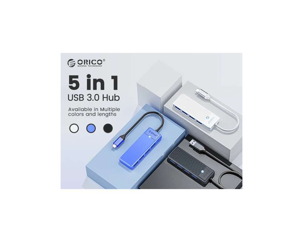 USB хъб Orico USB3.1 HUB Type-C - 3 x USB3.0 10