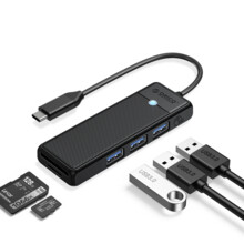  Orico USB3.1 HUB Type-C - 3 x USB3.0 703173 PAPW3AT-C3-015-BK-EP на топ цена - PIC.bg