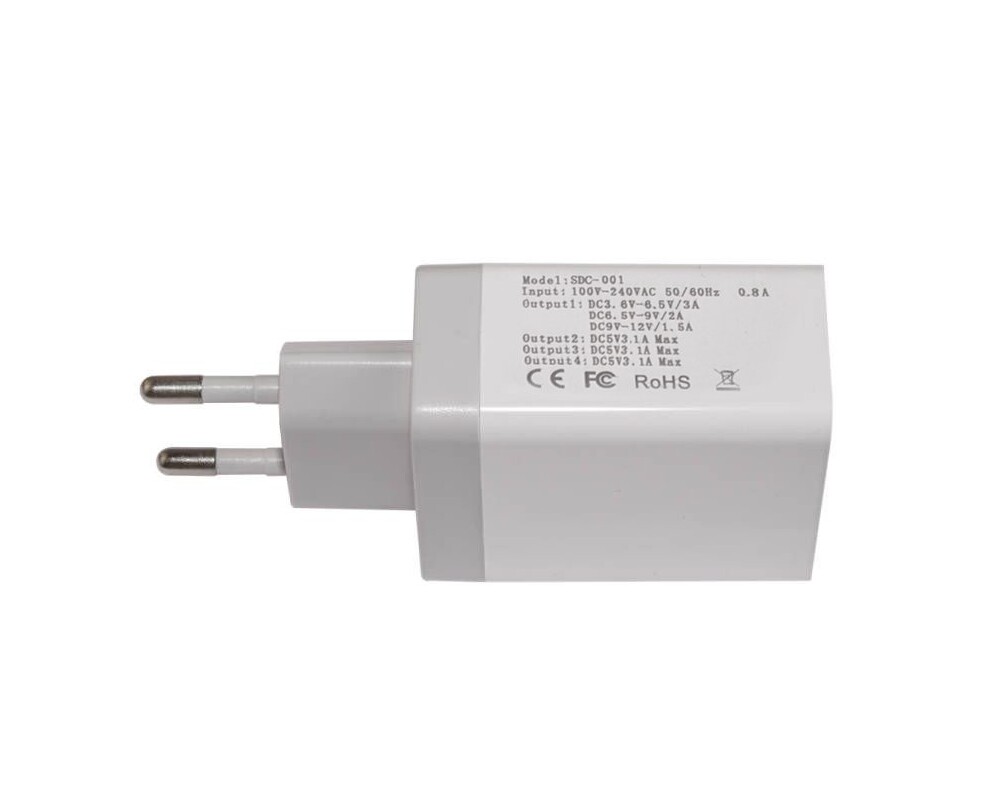 Зарядно Makki бързо Fast Charger - QC3.0+3xUSB 3... 5
