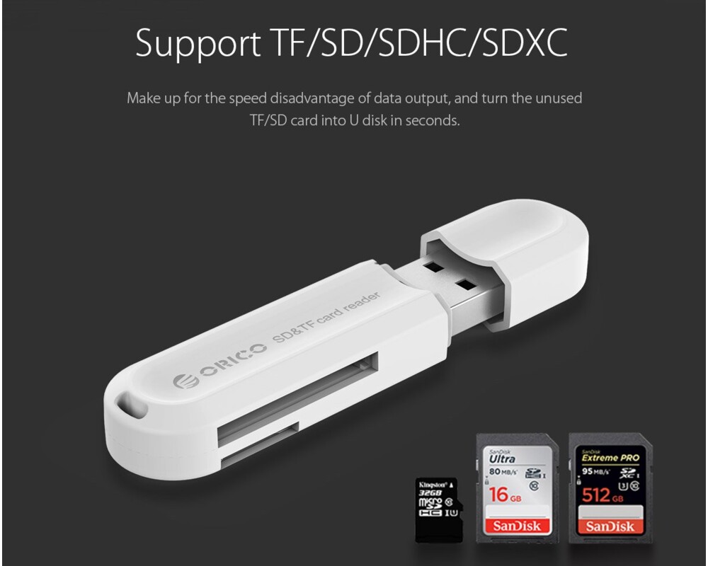 Четец за карти Orico четец на карти Card Reader USB3.0... 12