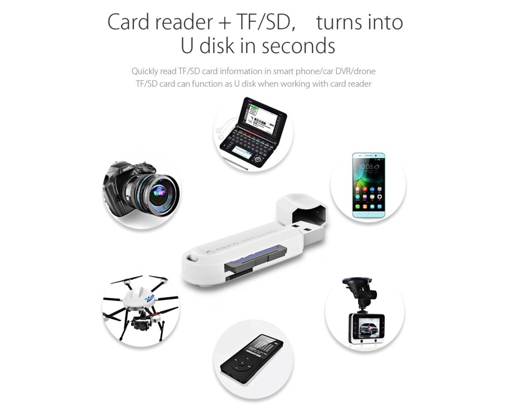 Четец за карти Orico четец на карти Card Reader USB3.0... 13