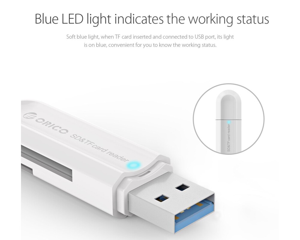 Четец за карти Orico четец на карти Card Reader USB3.0... 18