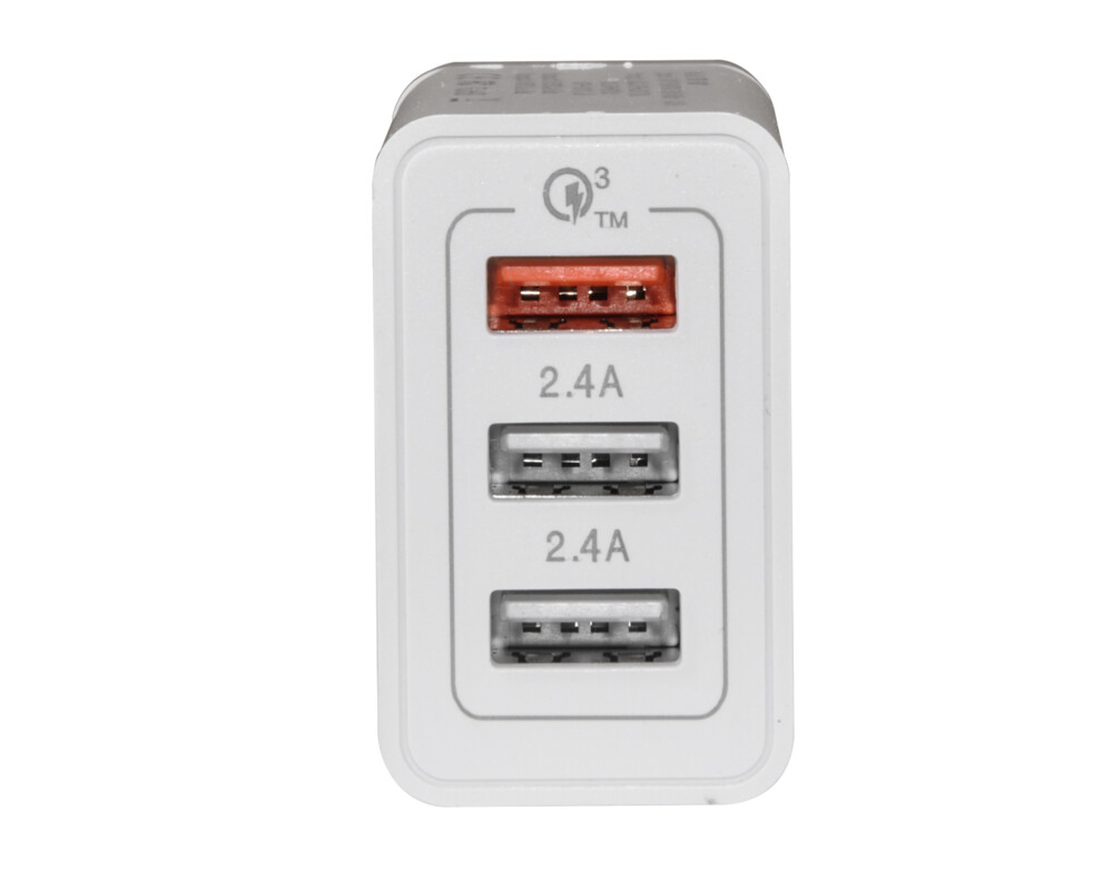 Зарядно Makki бързо Fast Charger - QC3.0+2xUSB 3... 10
