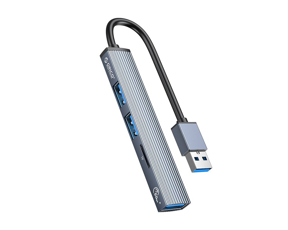 USB хъб Orico USB3.0/2.0 HUB 3 port + card reader 2
